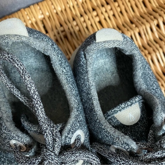 Allbirds The Wool Runners Gray Lace Up Merino Wool Shoes - Picture 4 of 7